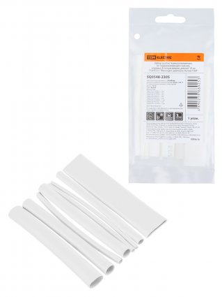 Фотография товара 'Tdm Набор трубок термоусаживаемых, клеевых "Моноцвет-диапазон, SQ0548-2305'