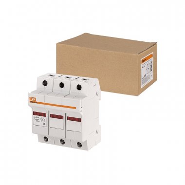 Фотография товара 'Tdm SQ0216-0019 Держатель плавких вставок ДПВ2 14х51 3П'