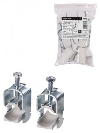 Фотография товара 'Tdm Зажим кабельный для С-профиля, диаметр кабеля 12-18 мм, SQ0804-0041'