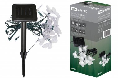 Фотография товара 'Tdm Светильник СП-251 гирлянда "Бабочки"-10 SQ0330-0119'