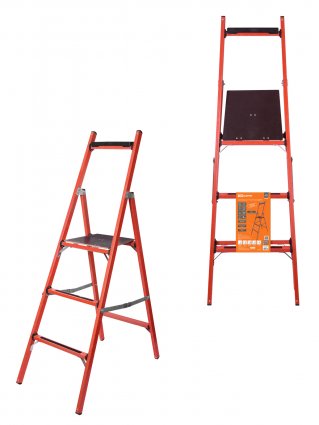 Фотография товара 'Tdm Стремянка диэлектрическая СД-1.0, 3 ступени, высота площадки 1 м, до 50 кВ, "ЭкспертЭлектрик", SQ1028-0601'