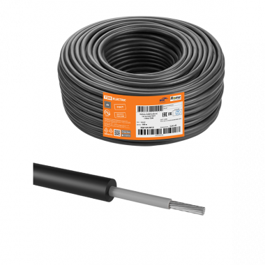 Фотография товара 'Tdm SQ0144-0012 Кабель АсВВГнг(А)-LS 1х4 ок-0,66 ГОСТ (100м)'