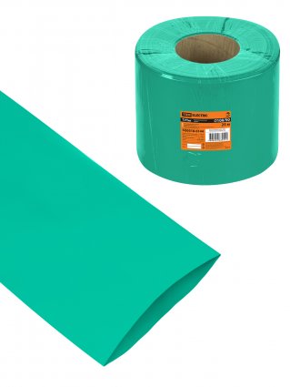 Фотография товара 'Tdm SQ0518-0144 Термоусаживаемая трубка ТУТнг 100/50 зеленая (25 м/ролл)'