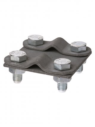 Фотография товара 'Tdm Зажим контрольный 57х57 мм прут-прут ?6-10 мм, термодиффузия, SQ2401-0045'