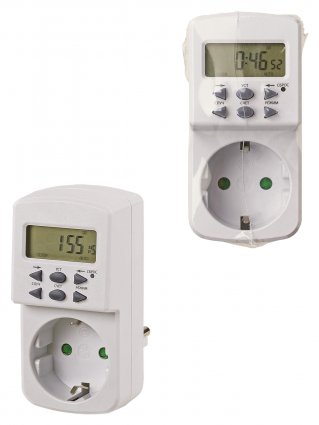 Фотография товара 'Tdm Таймер розеточный ТРЭ-Н-01-1мин/7дн-10on/off-8А (недельный), SQ1506-0102'