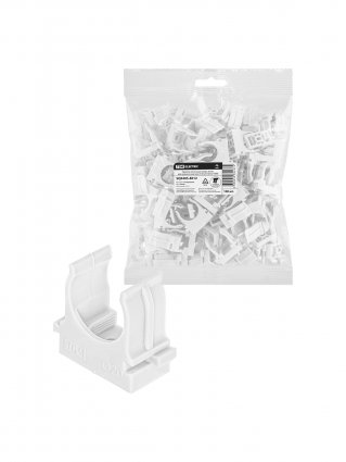 Фотография товара 'Tdm SQ0405-8016 Крепеж-клипса для трубы 20 мм'