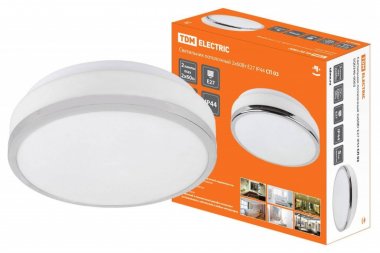 Фотография товара 'Tdm Светильник потолочный 2х60Вт E27 IP 44 СП 03 SQ0346-0003'