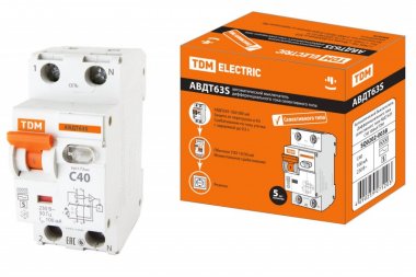 Фотография товара 'Tdm АВДТ 63S C40 100мА SQ0202-0038'