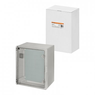 Фотография товара 'Tdm SQ0933-0210 Бокс пластиковый ЩМП-0-10, прозр. крышка, ABS, IP65, от -45 до +75 °С'