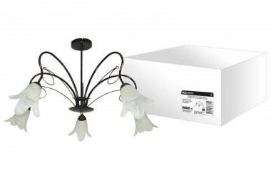 Фотография товара 'Tdm Люстра НСБ-16-01-5х40 «Лира» черный с золотом 5х40Вт E14 SQ0370-0019'