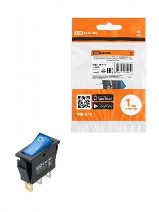 Фотография товара 'Tdm SQ0746-0171 IRS-101N 250В AC/DC, 1P, 15А, (3с), ON-OFF'