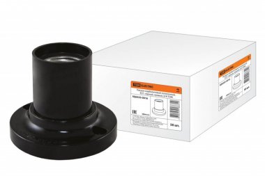 Фотография товара 'Tdm Патрон карболитовый потолочный, Е27 SQ0335-0016'