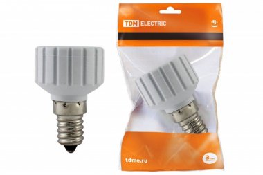 Фотография товара 'Tdm Переходник E14-GU10 SQ0335-1005'