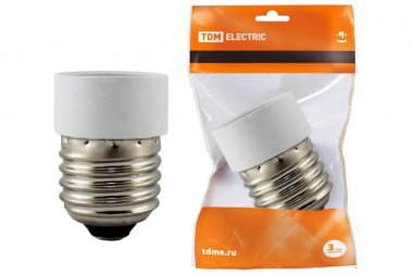 Фотография товара 'Tdm Переходник E27-E14 SQ0335-1002'