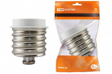 Фотография товара 'Tdm Переходник E40-E27 SQ0335-1003'