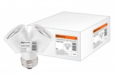 Фотография товара 'Tdm Переходник Е27-2хЕ27 SQ0335-0025'