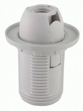 Фотография товара 'Tdm Патрон Е14 с кольцом, термостойкий пластик SQ0335-0033'