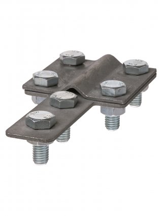 Фотография товара 'Tdm Зажим контрольный полоса-прут , полоса 40х4 - прут ?6-10 мм, термодиффузия, SQ2401-0046'