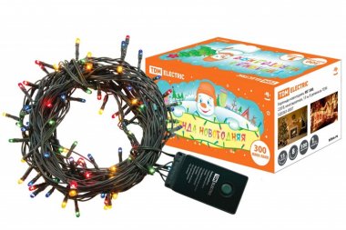 Фотография товара 'Tdm Гирлянда новогодняя, МГ 300, 220 В SQ0361-0007'