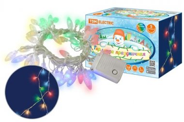 Фотография товара 'Tdm Гирлянда светодиодная "Шишки" 50LED SQ0361-0050'