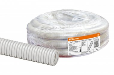 Фотография товара 'Tdm Труба гофрированная ПВХ d 32 с зондом SQ0401-0004'