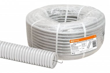 Фотография товара 'Tdm Труба гофрированная ПВХ d 63 с зондом SQ0401-0007'