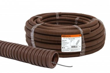 Фотография товара 'Tdm Труба гофрированная ПВХ d 16 с зондом SQ0401-0041'