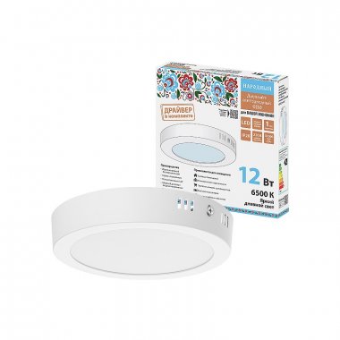 Фотография товара 'Tdm SQ0329-4217 Светильник светодиодный накладной "Даунлайт НАРОДНЫЙ"'