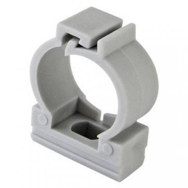 Фотография товара 'Tdm Крепеж-клипса для трубы D25 мм с фиксатором SQ0405-0103'