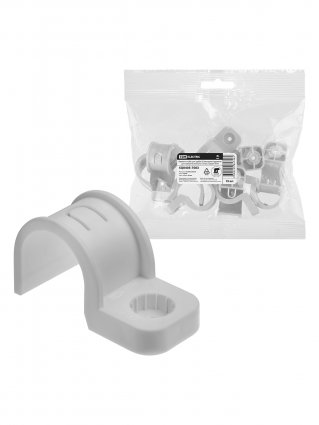 Фотография товара 'Tdm SQ0405-7003 Крепеж-скоба для трубы 25 мм односторонняя'