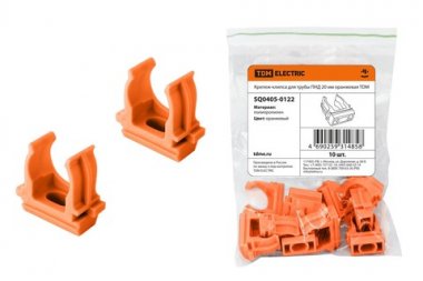 Фотография товара 'Tdm Крепеж-клипса для трубы ПНД 20 мм SQ0405-0122'