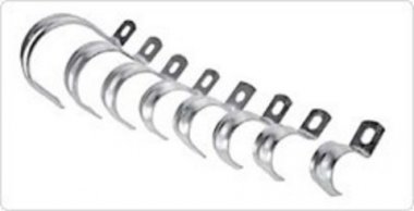 Фотография товара 'Tdm Скоба металлическая однолапковая с внутр. d 16-17 мм SQ0409-0004'