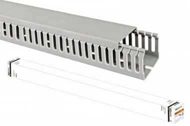 Фотография товара 'Tdm Кабель-канал перфорированный 80х80 перфорация 8/11 SQ0410-0007'