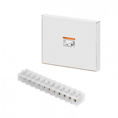 Фотография товара 'Tdm SQ0510-0049 Зажим винтовой ЗВИ-150 полипропилен 10-35мм2 12пар 100°С'