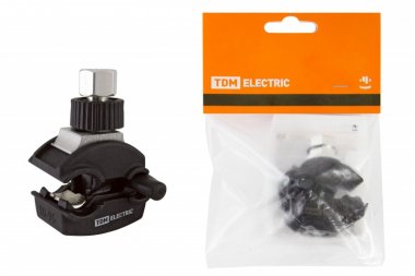 Фотография товара 'Tdm Зажим герметичный для ответвления от неизол. проводника ЗГОНП 16-95/1,5-10 SQ0412-1008'