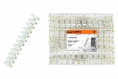 Фотография товара 'Tdm Зажим винтовой ЗВИ-60 полипропилен 2,5-16мм2 SQ0510-0027'