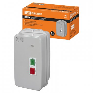 Фотография товара 'Tdm SQ0709-0036 КМН46562 65А в оболочке с индикатором Ue=380В/АС3 IP54'