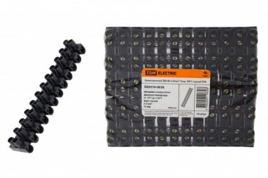 Фотография товара 'Tdm Зажим винтовой ЗВИ-80 полипропилен 6-25мм2 SQ0510-0038'