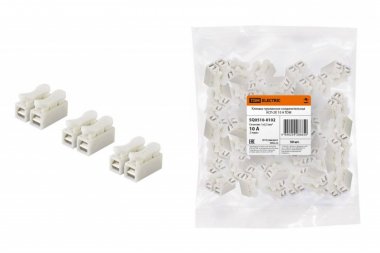 Фотография товара 'Tdm Клемма пружинная соединительная КСП-2P, 10 A SQ0510-0102'