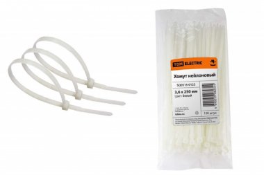 Фотография товара 'Tdm Хомут 3,6х250мм нейлон SQ0515-0122'