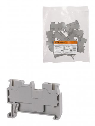 Фотография товара 'Tdm Зажим клеммный безвинтовой ЗКБ быстрого зажима 1,5 мм2 17,5А, SQ0822-0159'