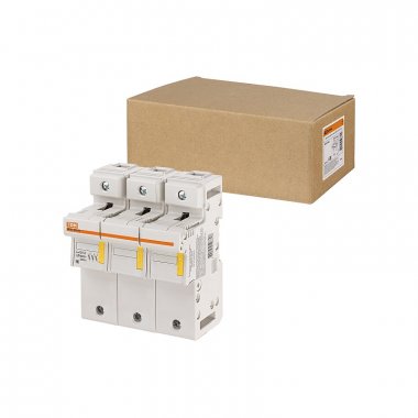 Фотография товара 'Tdm SQ0216-0023 Держатель плавких вставок ДПВ2 22х58 3П'