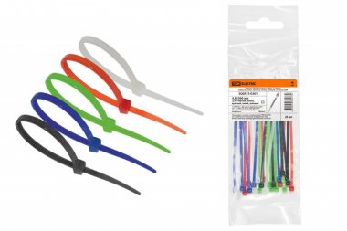 Фотография товара 'Tdm Хомуты 4,8х300 цветные набор 5 цветов SQ0515-0361'