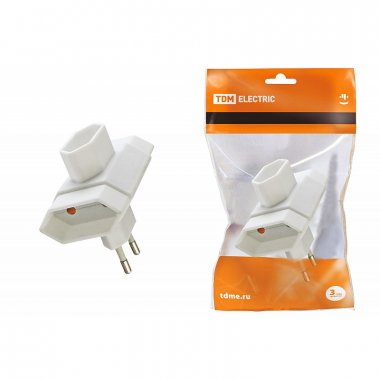 Фотография товара 'Tdm SQ1806-0207 Блок плоский на 3 гнезда 2П 2,5 А 250 B'