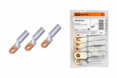 Фотография товара 'Tdm Наконечник DTL-35 медно-алюминиевый кабельный SQ0528-0004'