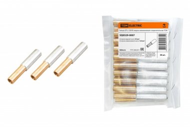 Фотография товара 'Tdm Гильза GTL-120/95 медно-алюминиевая соединительная SQ0529-0007'