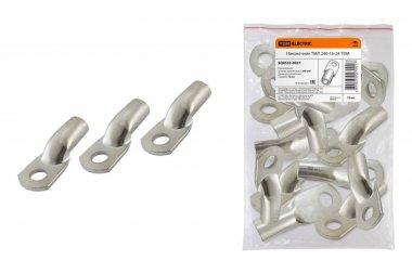 Фотография товара 'Tdm Наконечник медный луженый ТМЛ 240-16-24 SQ0533-0027'