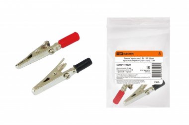 Фотография товара 'Tdm Зажим "крокодил" ЗК 15А 53мм SQ0541-0020'