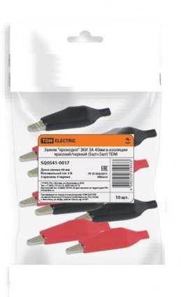 Фотография товара 'Tdm Зажим "крокодил" ЗК 15А 75мм SQ0541-0022'
