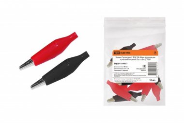 Фотография товара 'Tdm Зажим "крокодил" ЗКИ 3А 40мм в изоляции SQ0541-0017'